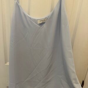 Babaton Soft Blue Sleeveless Top